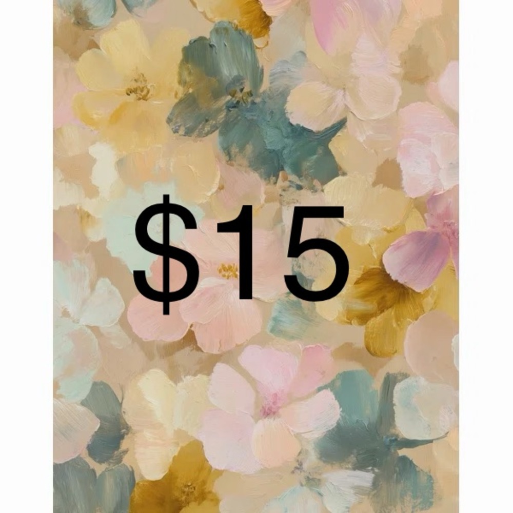$15 RUN - UNLISTED LIVE SHOW LISTING